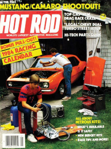HOT ROD 1984 JAN - NITROUS, TWIN-T PANTERA, Z28 vs. 5.0